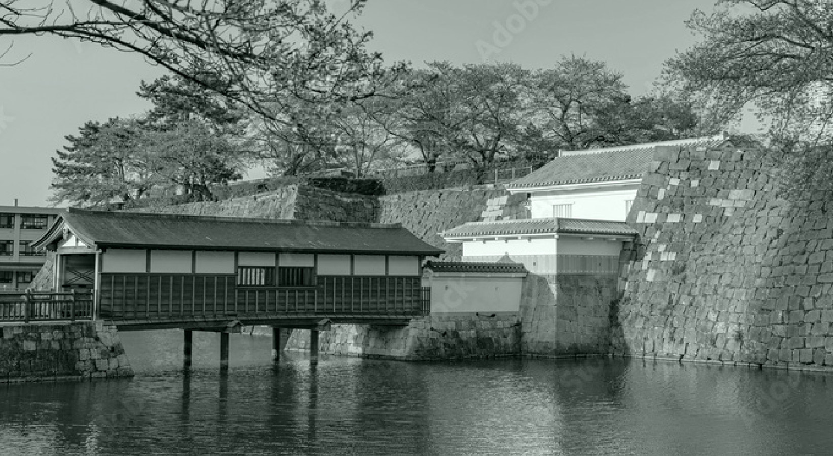 山さきやが醤油を納入した福井城イメージ